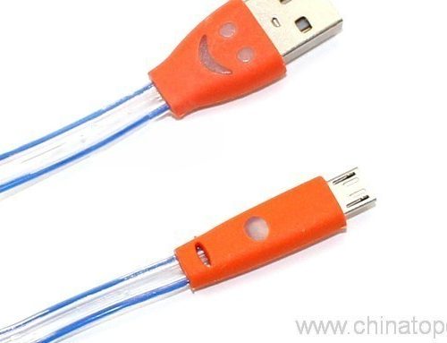 Micro USB Cable With LED Light - Image 3