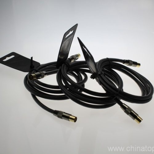 Coaxial type 75dB 90dB 100dB 110dB 9.5mm IEC Plug TV Antenna Cable - Image 4