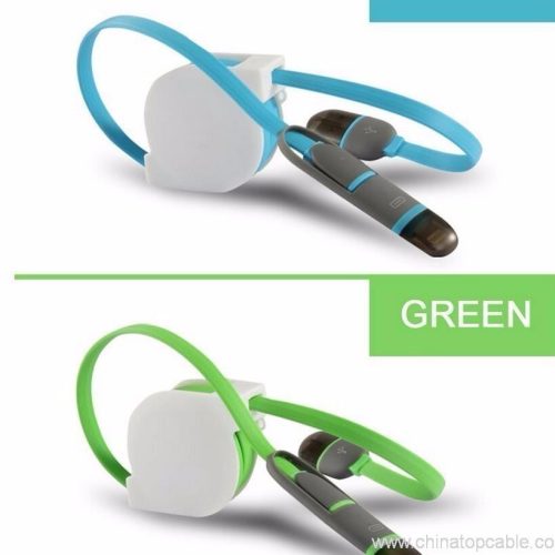 2 in 1 retractable usb cable Quality TPE Wire Micro USB and IOS Sync Cable - Image 12