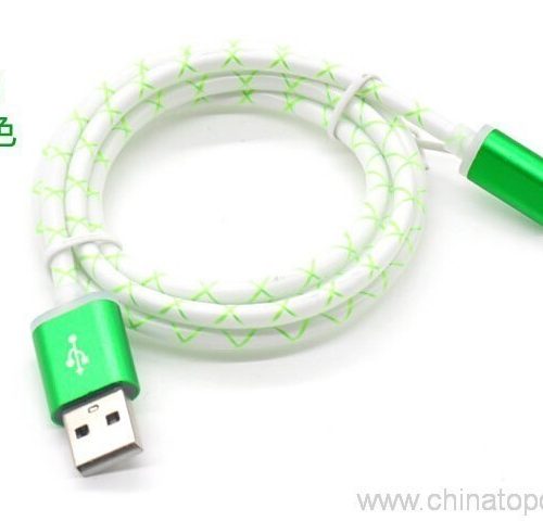 Fast Charging Data Cable Solid Color TPE Woven Fabric Braided Wires micro usb cable - Image 11