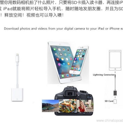 SD Card Reader For IPAD IPhone - Image 5