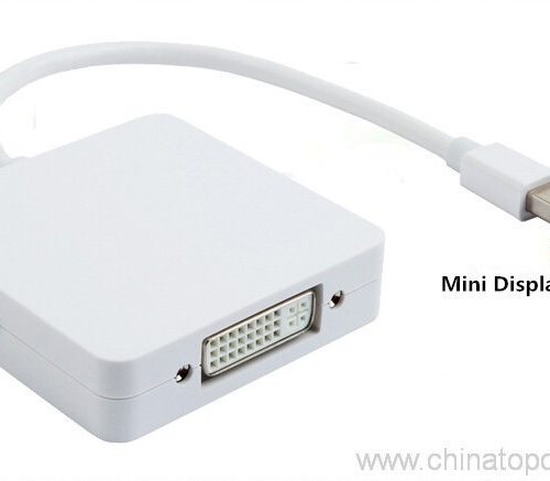 3 in 1 Thunderbolt Mini Displayport to DP HDMI DVI Adapter Cable - Image 5