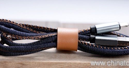 Jean Cloth 8pin USB cable for iPhone 6 6 Plus 5 s s 5 iPadmini - Image 6