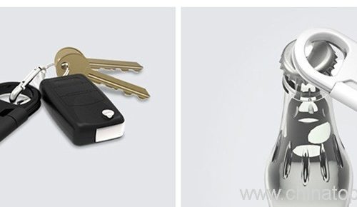 USB Data Line USB Charge Sync Cable + Bottle Opener + Keychain For Android Phone - Image 13