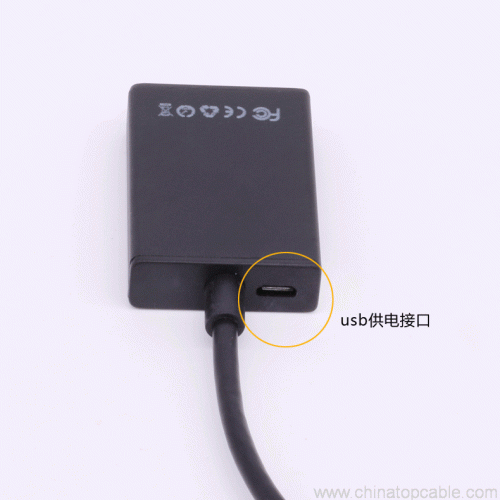 VGA To HDMI Output 1080P HD Audio TV AV HDTV Video Cable Converter Adapter For TV PC Laptop Monitor - Image 5