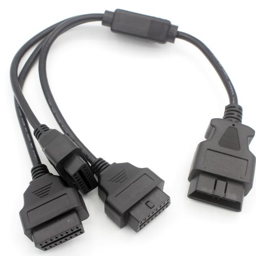 1 to 3 OBD2 OBD-II 16 Pin Male to M/F Splitter Extension Diagnostic Cable - Image 12