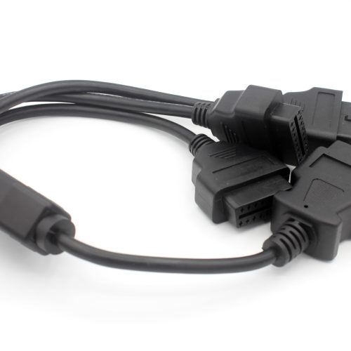 1 to 3 OBD2 OBD-II 16 Pin Male to M/F Splitter Extension Diagnostic Cable - Image 5