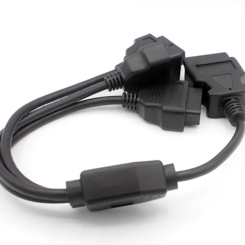 1 to 3 OBD2 OBD-II 16 Pin Male to M/F Splitter Extension Diagnostic Cable - Image 6