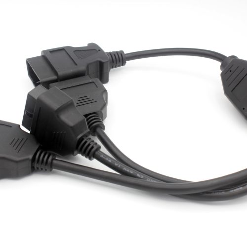 1 to 3 OBD2 OBD-II 16 Pin Male to M/F Splitter Extension Diagnostic Cable - Image 8