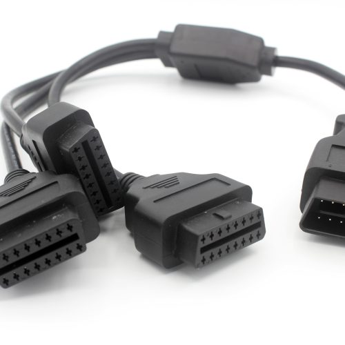 1 to 3 OBD2 OBD-II 16 Pin Male to M/F Splitter Extension Diagnostic Cable - Image 10
