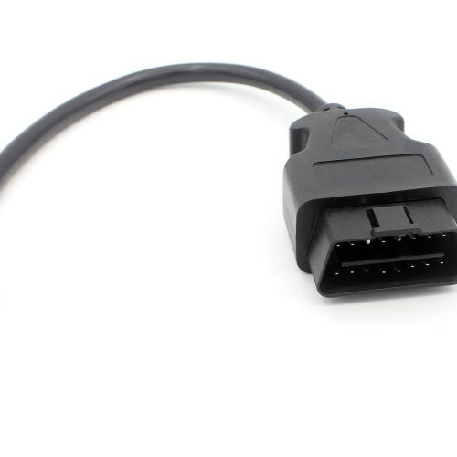 Auto Car Diagnostic Cable OBD2 OBD-II OBDII 16 Pin Male TO End Open 0.3m - Image 3