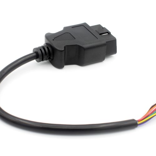 Auto Car Diagnostic Cable OBD2 OBD-II OBDII 16 Pin Male TO End Open 0.3m - Image 5