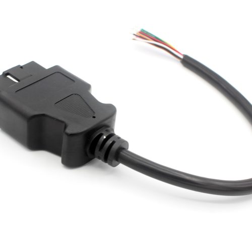 Auto Car Diagnostic Cable OBD2 OBD-II OBDII 16 Pin Male TO End Open 0.3m - Image 7