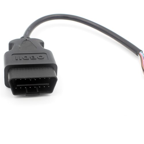 Auto Car Diagnostic Cable OBD2 OBD-II OBDII 16 Pin Male TO End Open 0.3m - Image 9