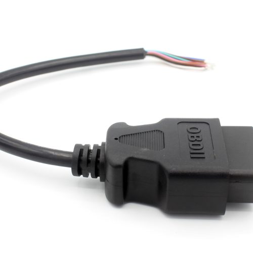 Auto Car Diagnostic Cable OBD2 OBD-II OBDII 16 Pin Male TO End Open 0.3m - Image 10