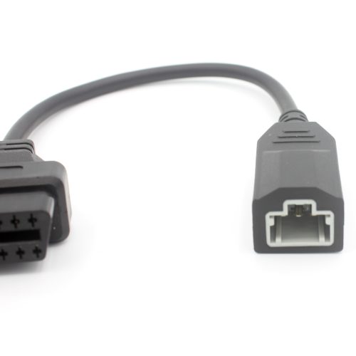 Car Interface To 16 Pin OBD2 OBDII Diagnostic Adapter Connector Cable For Honda 3 Pin - Image 3