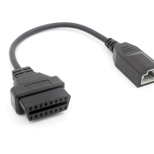 Car Interface To 16 Pin OBD2 OBDII Diagnostic Adapter Connector Cable For Honda 3 Pin - Image 4