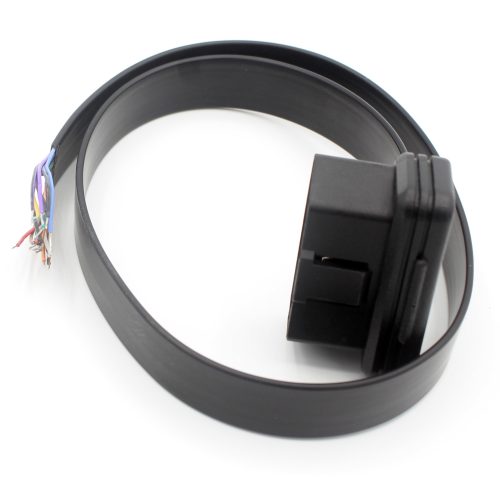 Flat Male to Open 0.5m Auto Car Diagnostic Cable OBD2 OBD-II OBDII 16 Pin TO End Open - Image 6
