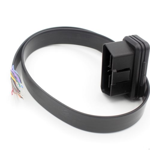 Flat Male to Open 0.5m Auto Car Diagnostic Cable OBD2 OBD-II OBDII 16 Pin TO End Open - Image 9