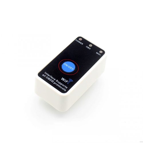OBD-II Diagnostic Interface ELM327 Auto Scanner Adapter WIFI With Switch