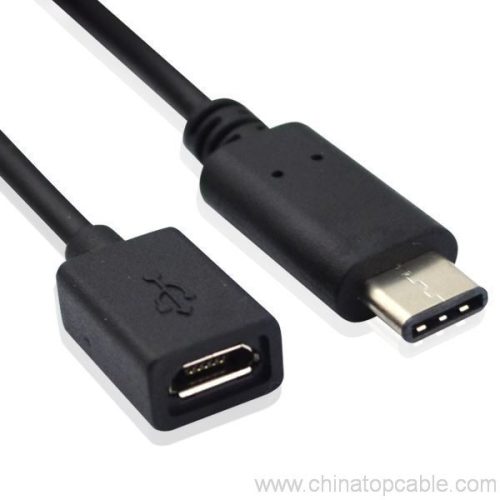 USB-C To USB2.0 Micro B Female Adapter Cable - Image 4