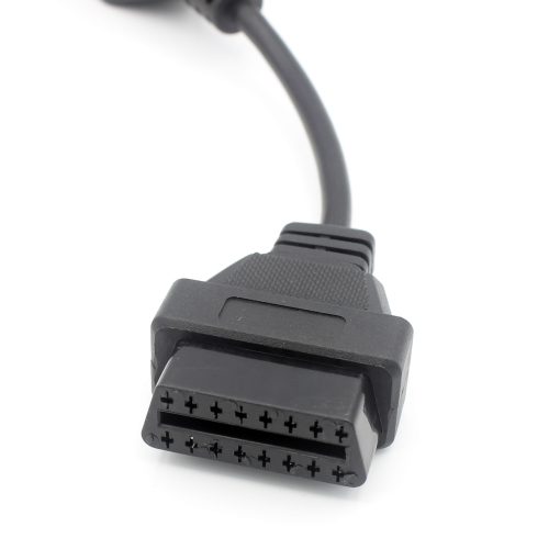 Mazda 17 pin To 16 Pin OBD2 OBDII Diagnostic Adapter Connector Cable - Image 6