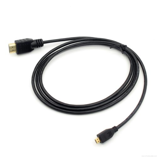 Micro HDMI to HDMI Adapter Cable , Male to Male High Speed HDMI Cable Supports 3D 1080P for GoPro Hero, Tablets, Cameras, ASUS Zenbook Laptop etc - Image 3