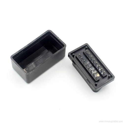 Mini OBD II Male Connector Device Housing,Obd2 16 Pin Adaptor J1962 Connector Plug with Enclosure T13mm - Image 4