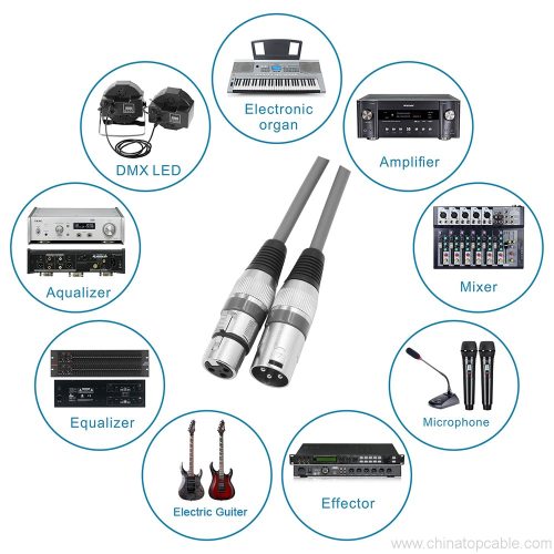 Premium XLR Cable,Achieve a Clearer Audio Signal with a High Quality Balanced Male to Female Microphone Lead 6 sets or 10 sets,from 1m to 100m - Image 6