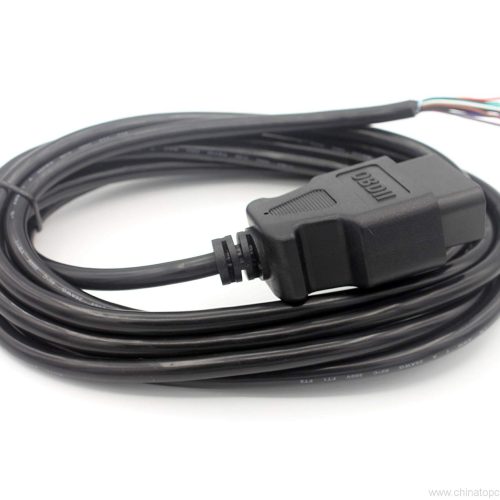 Super Long OBD-II 16 Pin Male to To End Open Plug Wire - OBD2 Male 16 Pin Connector Round Extension Diagnostic Cable - 3m - Image 3