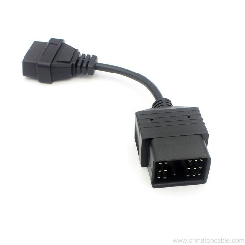 Old Car 17 Pin to OBD II 16 Pin Adapter Connector Cable for Honda Auto - Image 3