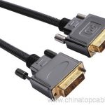 24K gullbelagt male til hann DVI til DVI cable44