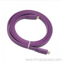 Flat supellex varia ad AM AM HDMI cable