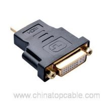 HDMI A uros-DVI 24+1 naaras adapteri