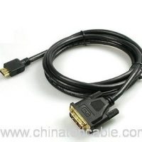 HDMI A 到 A DVI 电缆
