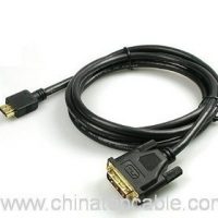 HDMI A到DVI-A電纜