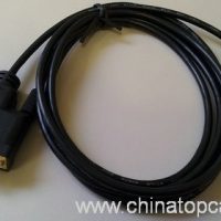HDMI A 到 DVI-我电缆双链接