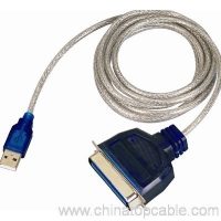 Alta velocitat 6 peus USB a impressora Cable IEEE1284