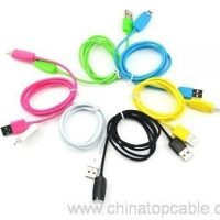 LED Lehalima Charge kgokagantswe USB Cable bakeng IPhone 2