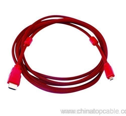 Micro D male to Standard A male Micro Hdmi cables - Image 1