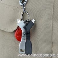 Micro USB Charge and Sync Keychain USB Cable 2
