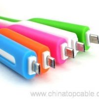 Mikro USB LED lig en USB kabel 4