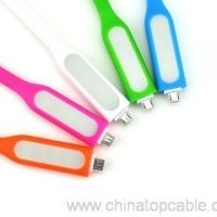 Микро USB LED светлина и USB кабел 5