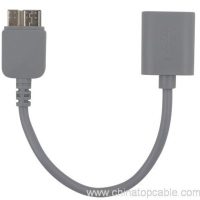 微 USB3.0 OTG 電纜男性對女性的電纜