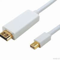 Mini Displayport DP férfi férfi adapterkábel HDMI