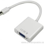 מיני DP ל VGA ממיר DisplayPort מיני למתאם כבל VGA