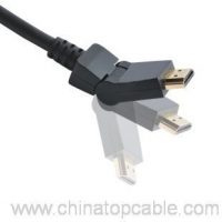 A नर Hdmi केबल मा एक पुरुष घुमाउनुहोस्