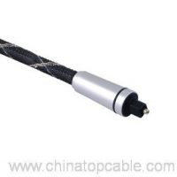 Metallhülle Toslink Kabel Stecker-Stecker