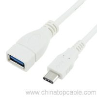 USB typu C s USB3.0 A ženské kabel 1 metr