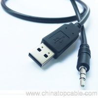 DC3.5 オーディオ ケーブルに USB TTL